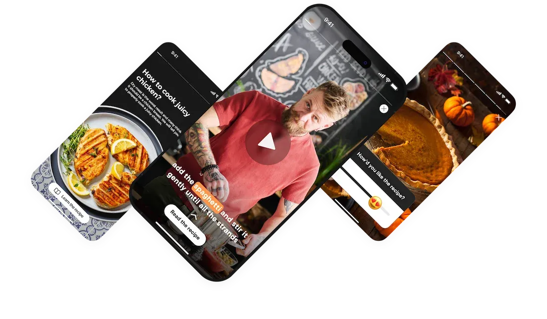 Become an expert in the food area